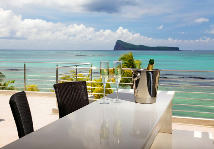 luxury apartment mauritius cape point